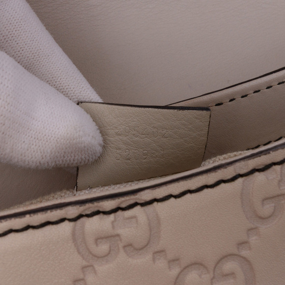 Pre-Loved Gucci Medium Guccissima Emily Shoulder Bag - Picture 5 of 7
